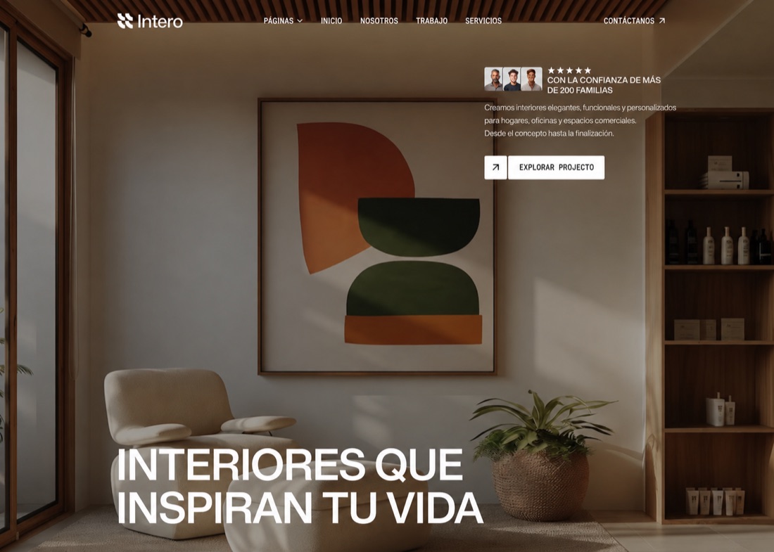 Nueva web de Intero, diseñada por Smoothwave