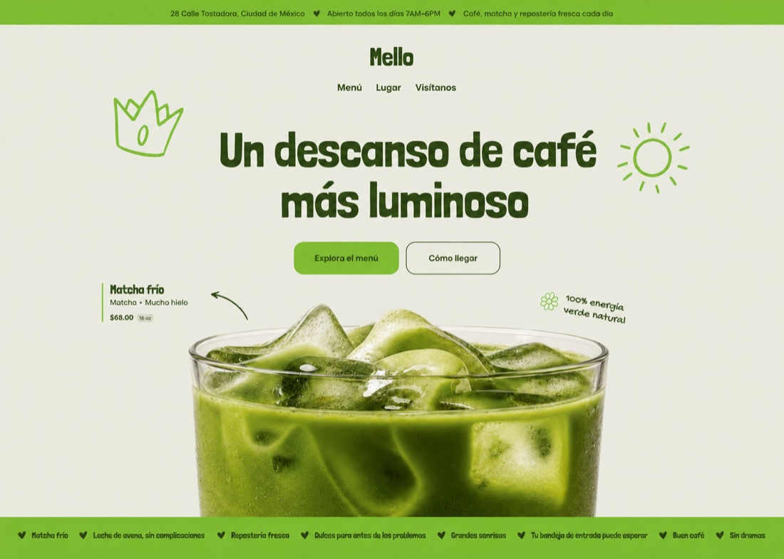 Nueva web de Mello, diseñada por Smoothwave