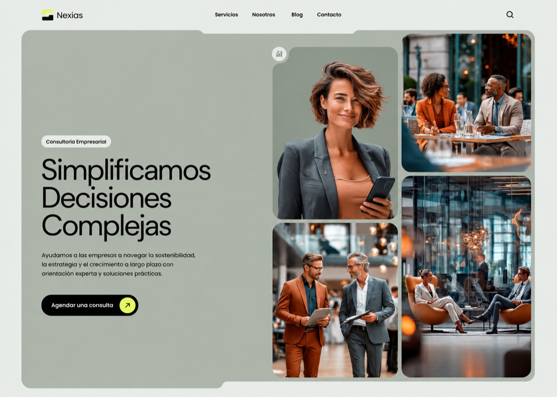 Nueva web de Nexias, diseñada por Smoothwave